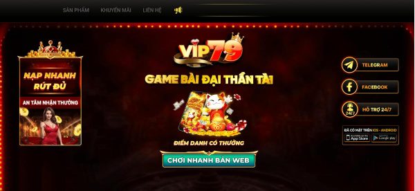 Giới thiệu sơ lược về cổng game Vip79