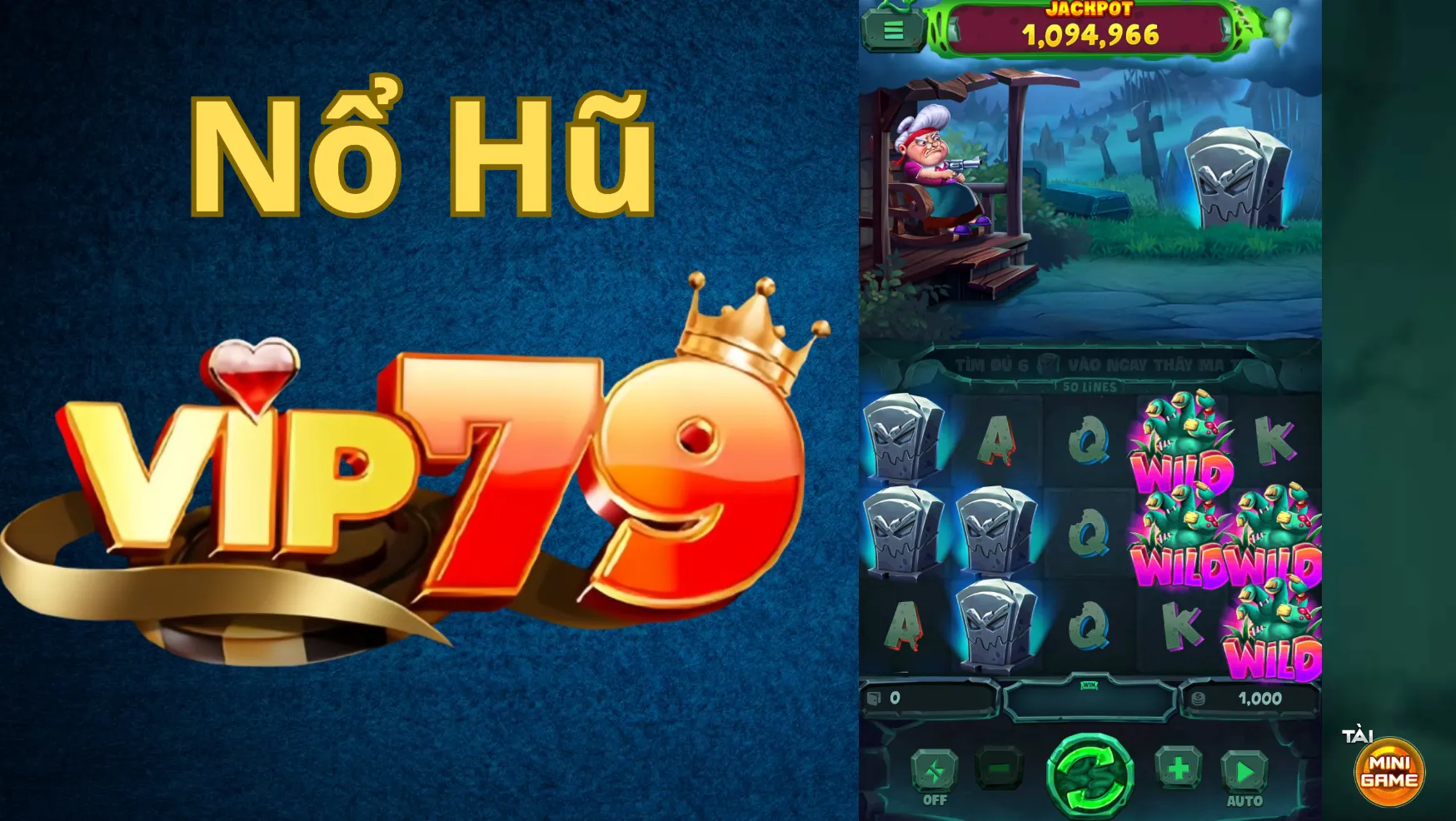 Game săn hũ rất được yêu thích trên cổng game Vip79