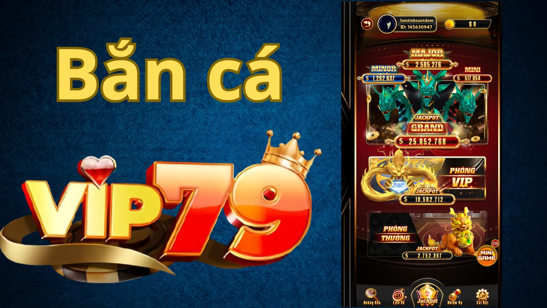 Những ưu điểm của dòng game bắn cá Vip79